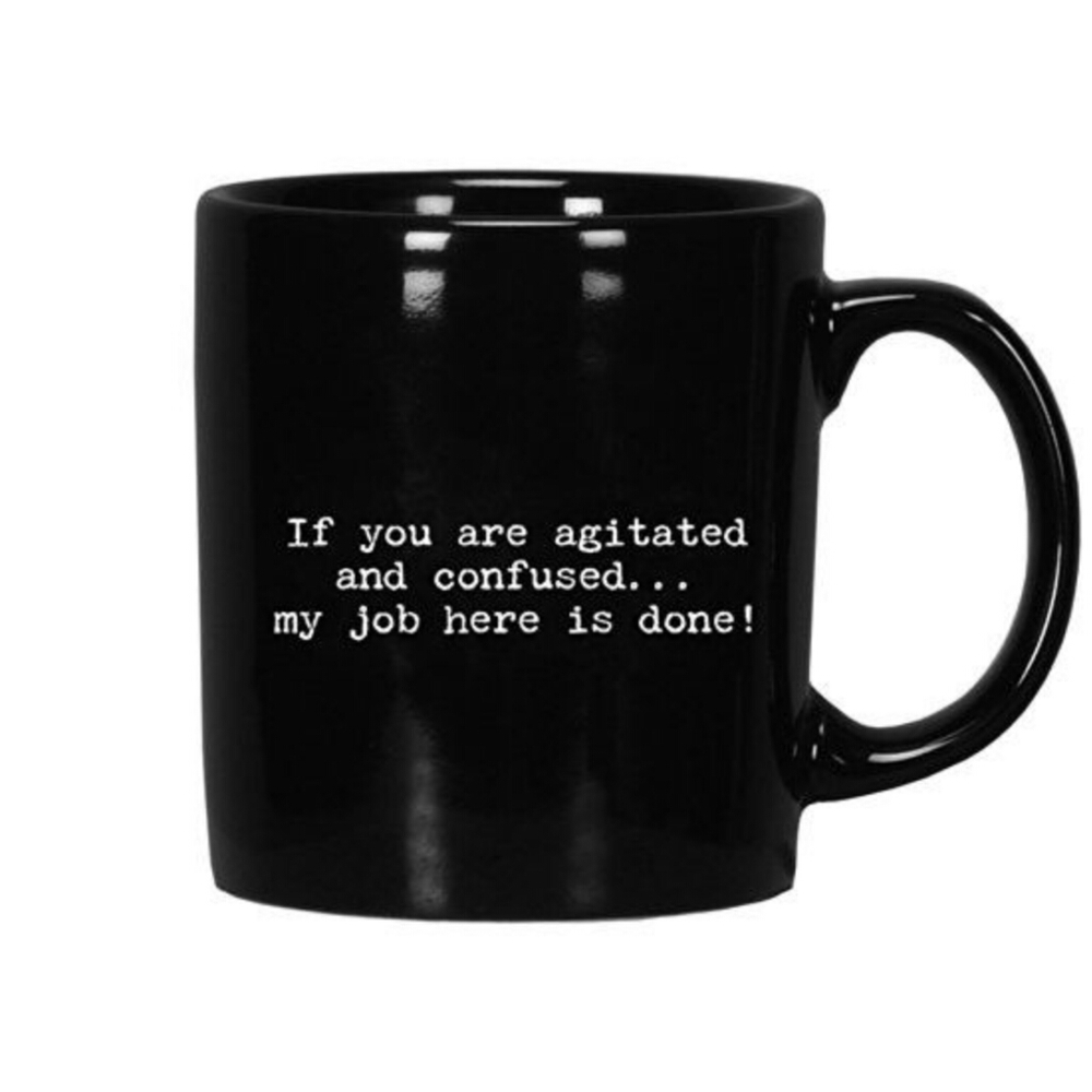 💎Trash Talk by Annie "Agitated and Confused..Mug